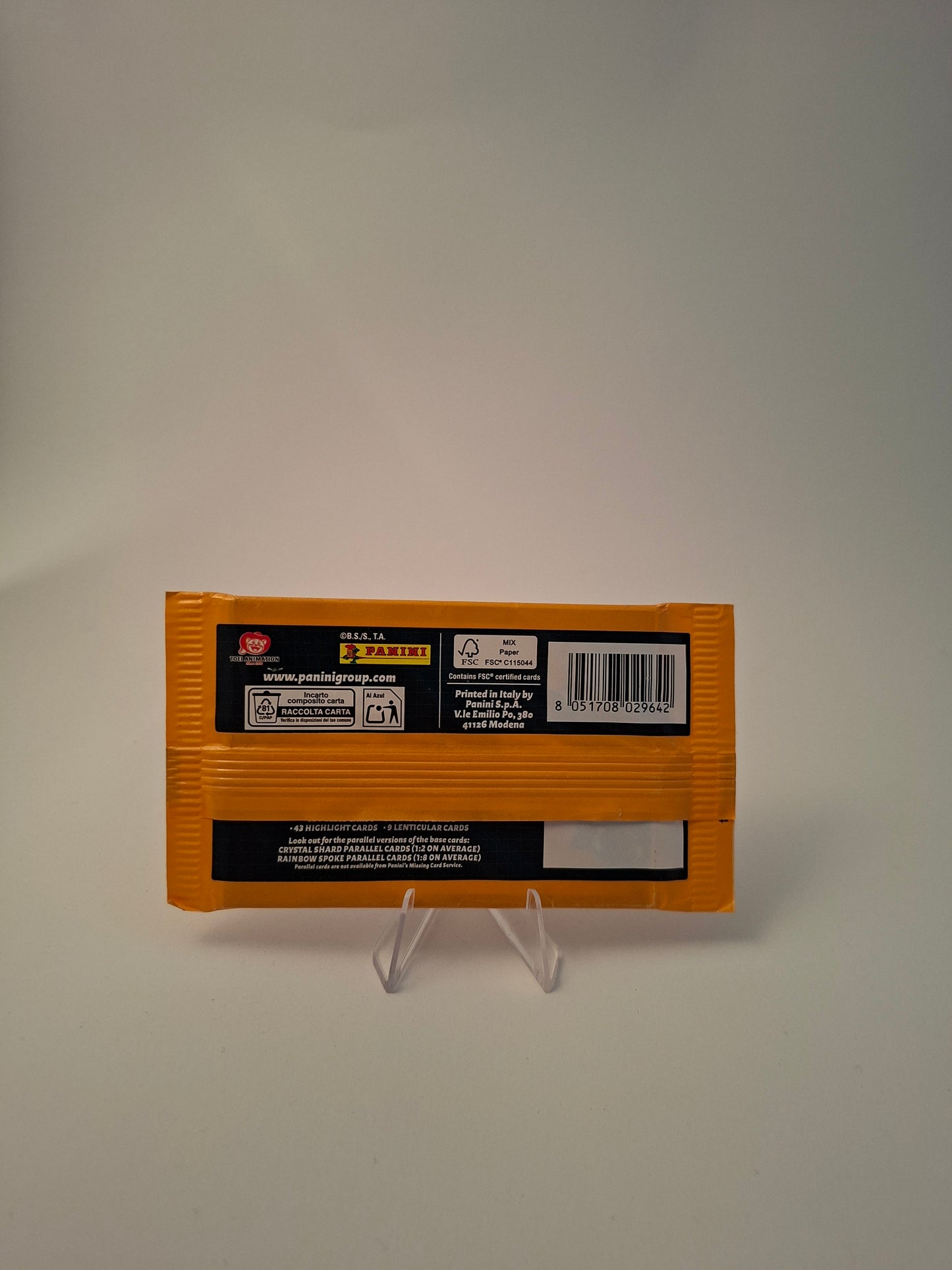 Pozadina Panini Dragon Ball 2026 paketić sa 6 kolekcionarskih kartica