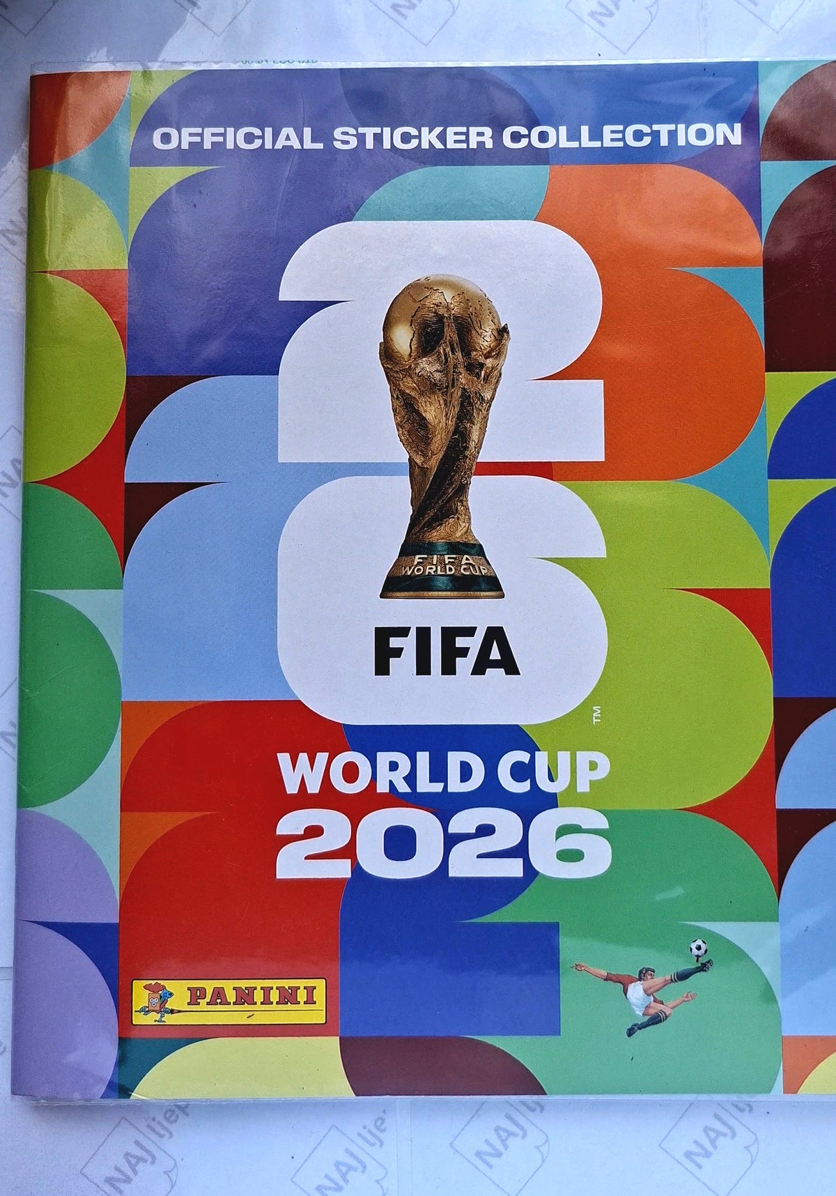 Panini FIFA World Cup 2026 prazan album (mekane korice)
