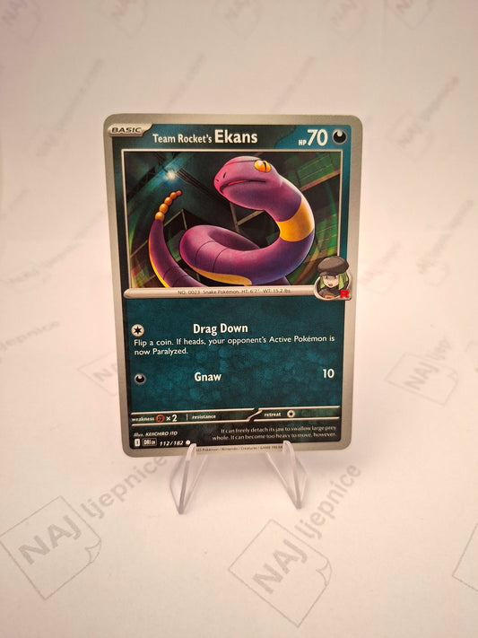 Ekans - Pokemon karta - Pokedex broj 0023