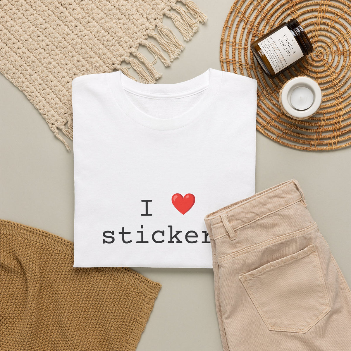 I  love Stickers T-Shirt