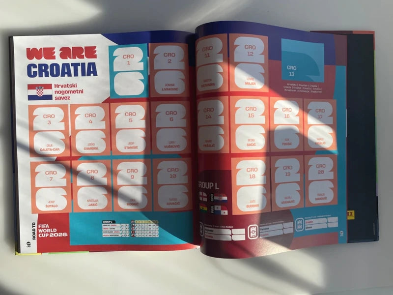 Panini FIFA World Cup 2026 Hardcover album (s tvrdim koricama)