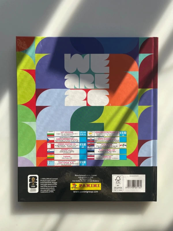 Panini FIFA World Cup 2026 Hardcover album (s tvrdim koricama)