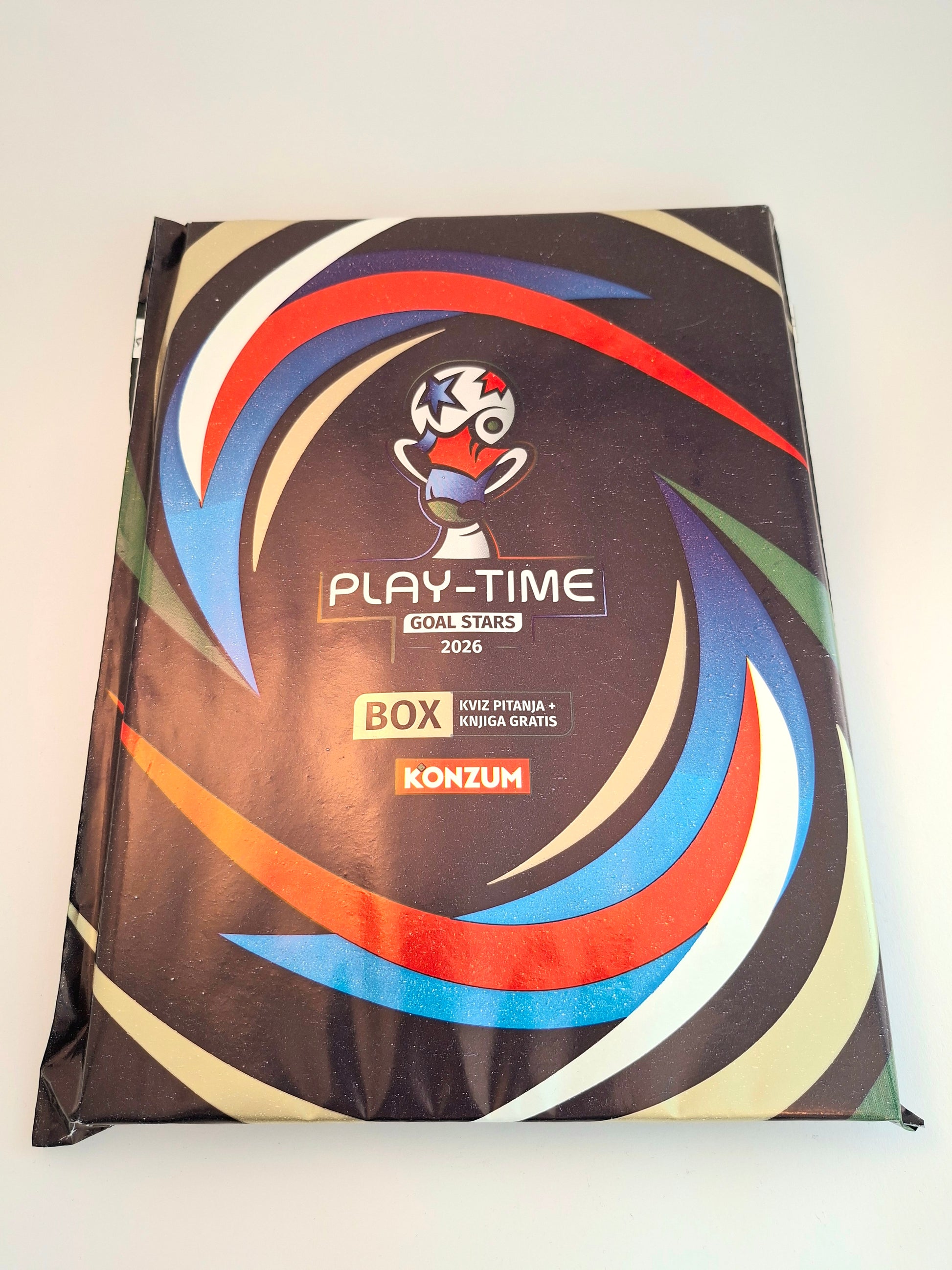 Playtime Goal Stars Album 2026 – nepopunjen album za sličice prednja strana