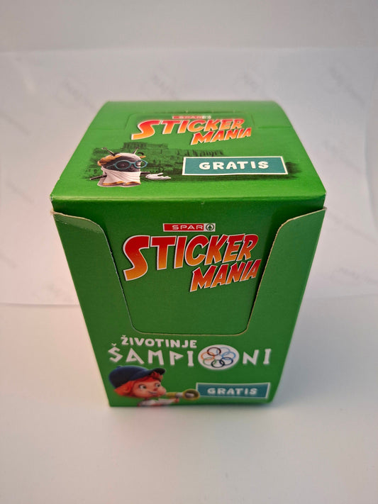 Stickermania Životinje šampioni kutija paketića slicica