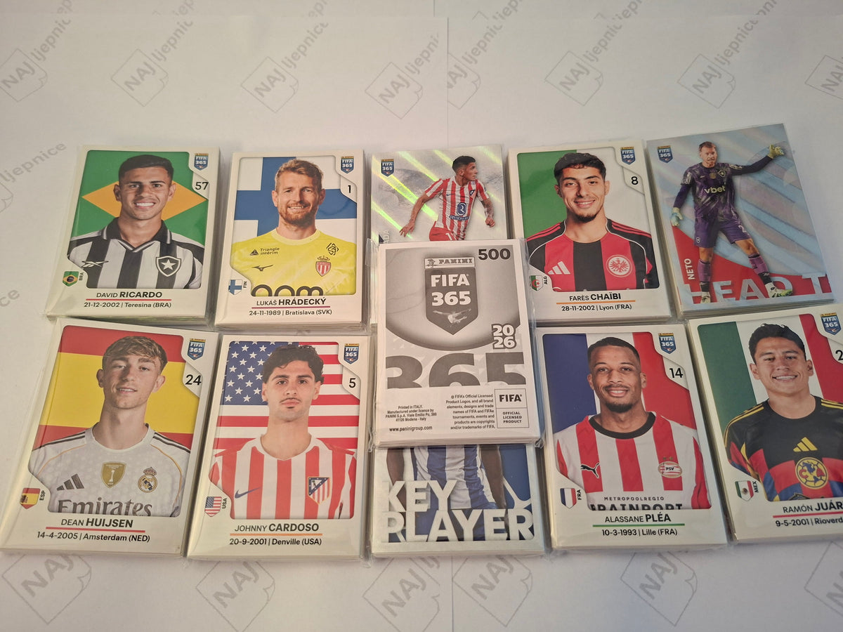 Panini FIFA 365 2026 – Potpuni Set Naljepnica