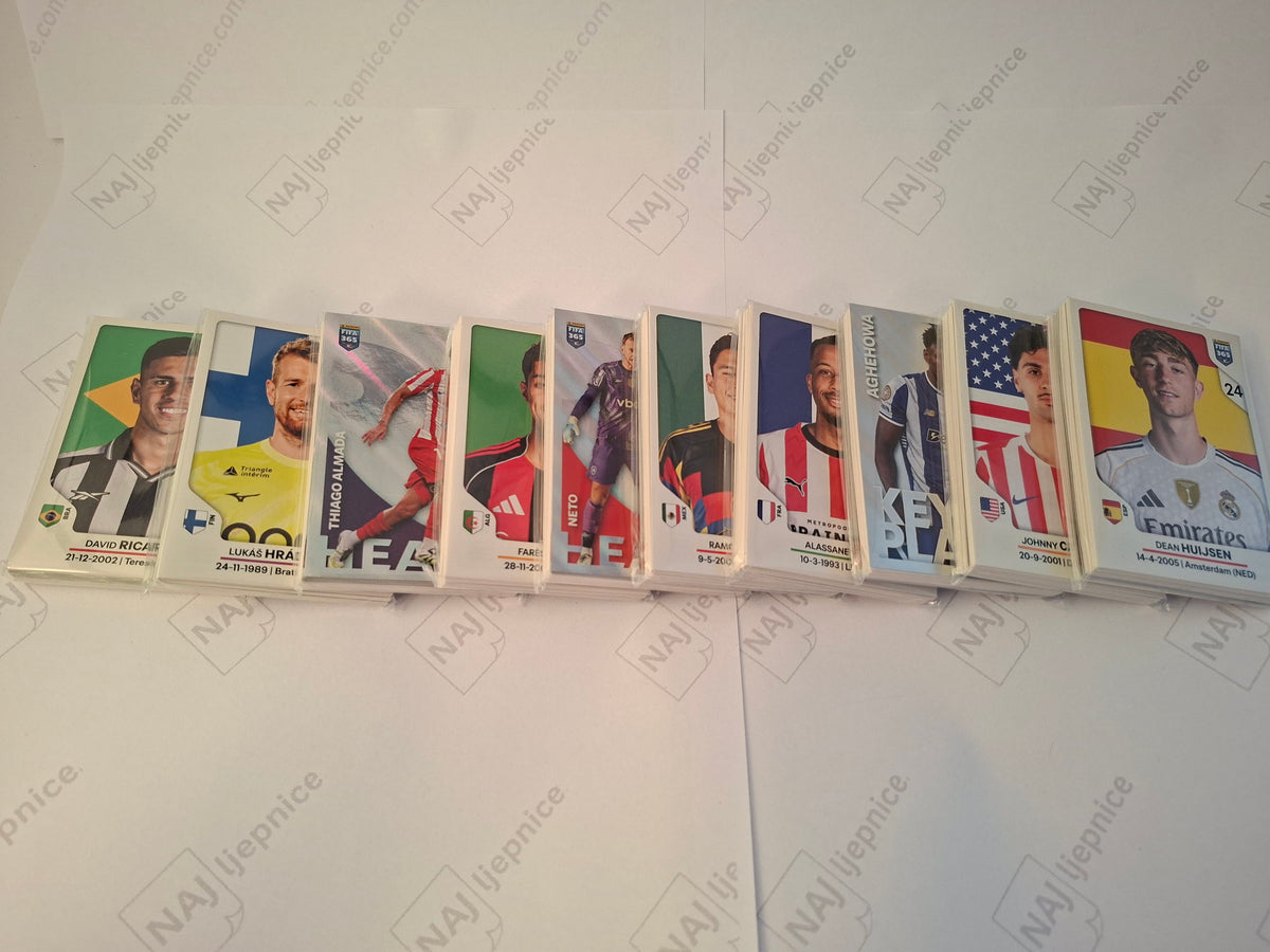 Panini FIFA 365 2026 – Potpuni Set Naljepnica