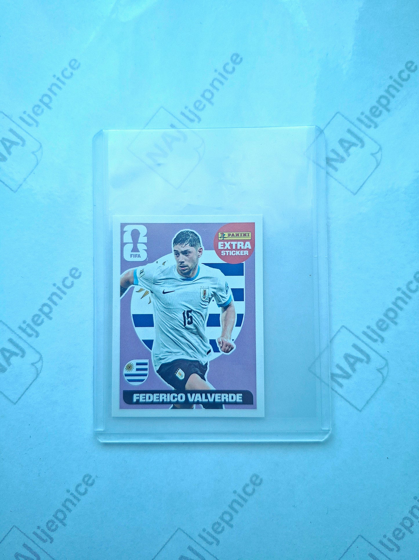 Panini FIFA World Cup 2026 Extra Sticker Federico Valverde – Ljubičasta