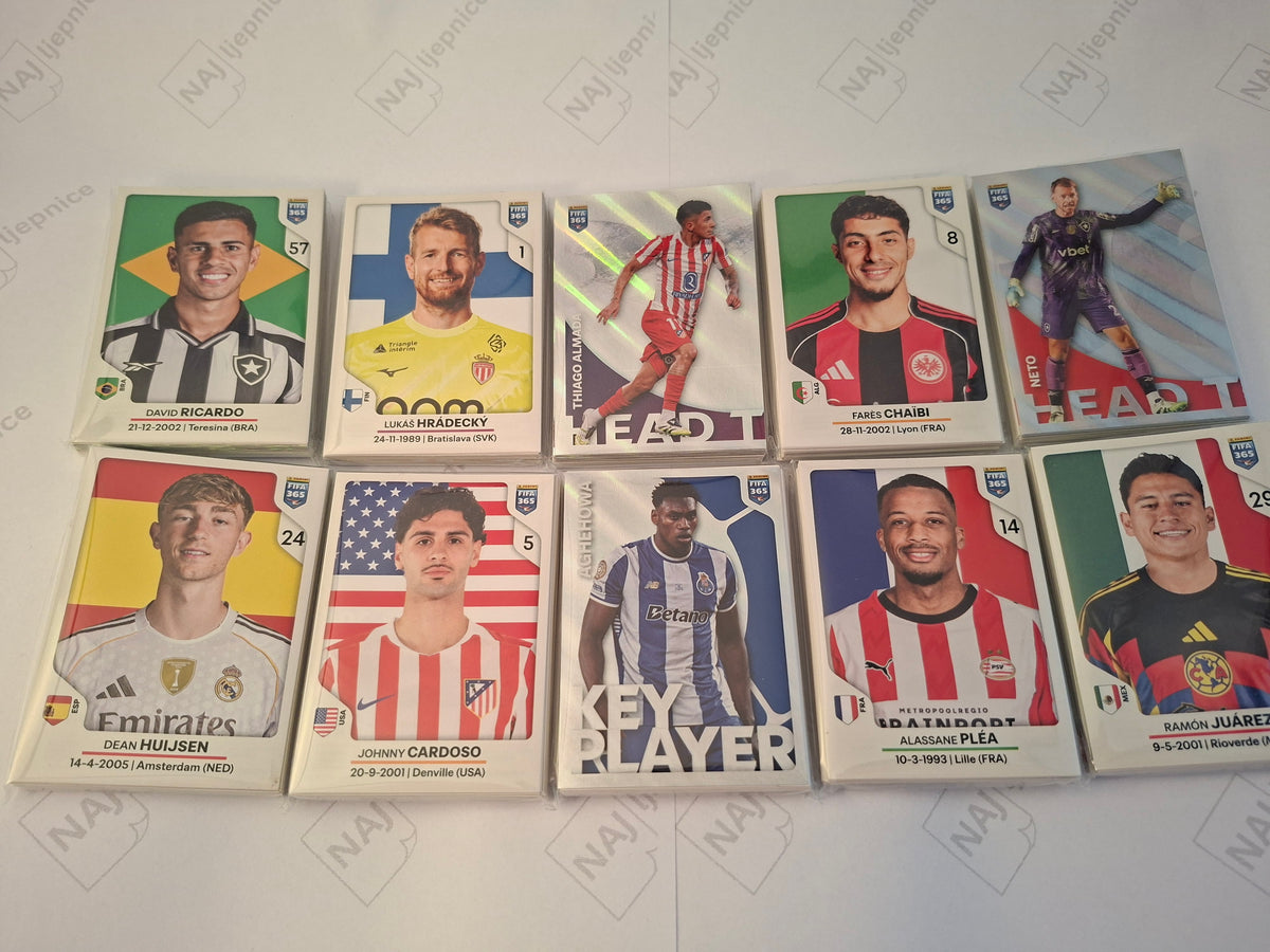 Panini FIFA 365 2026 – Potpuni Set Naljepnica