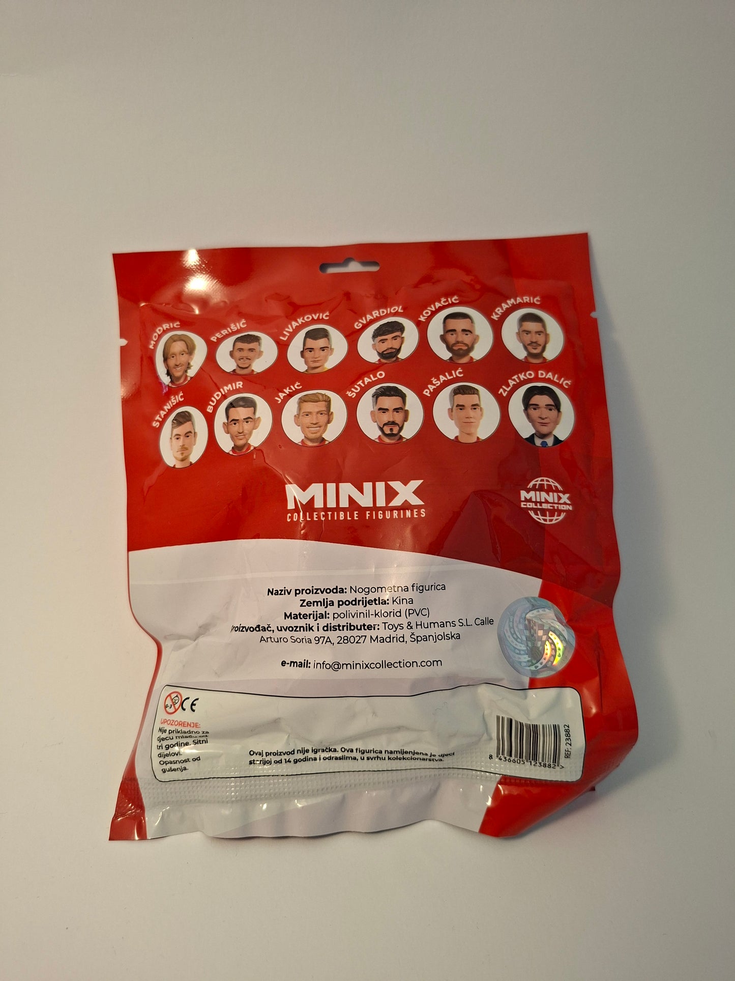 Figurice nogometaša MINIX LIDL - neotvoreni paketić