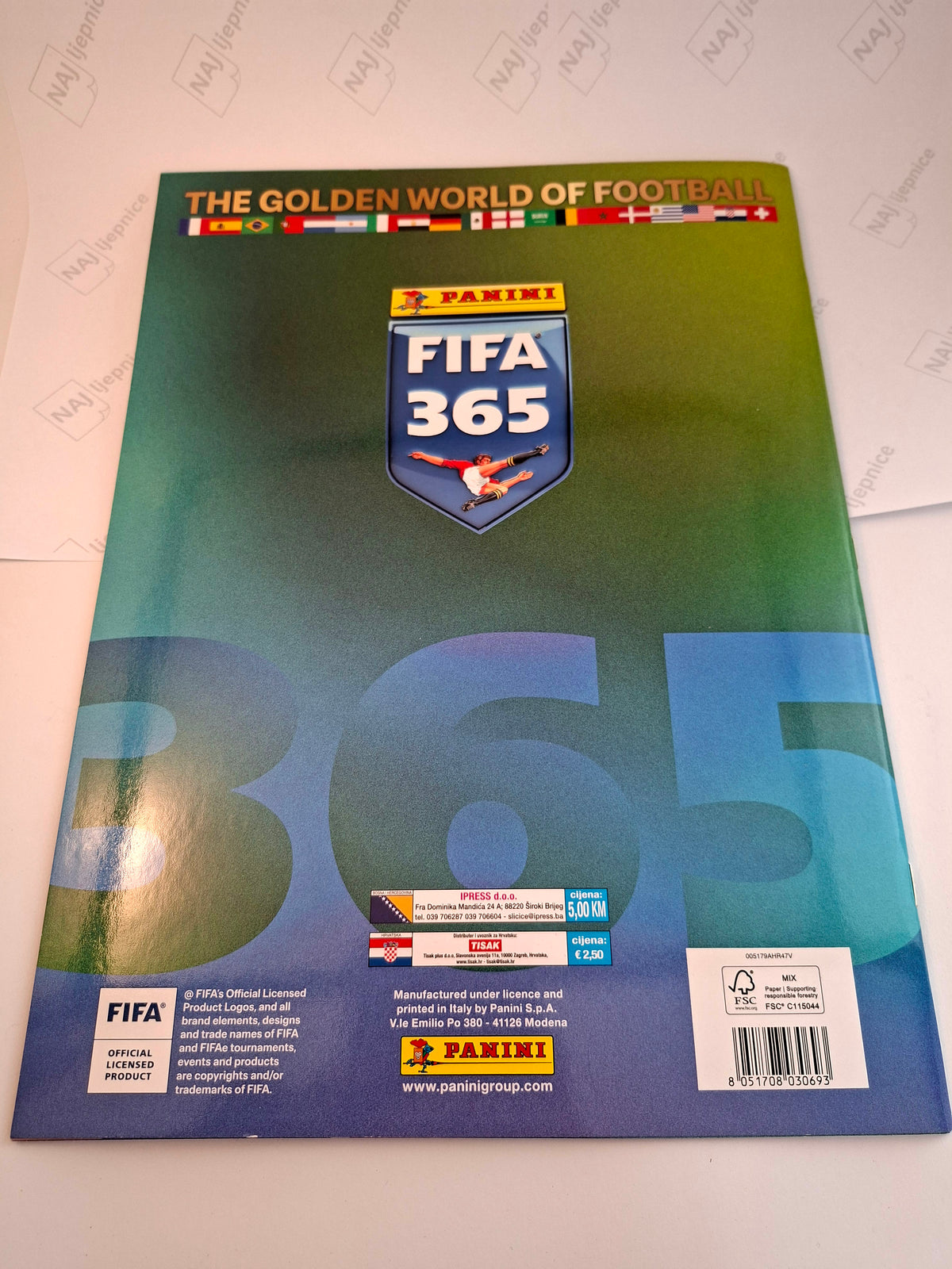 FIFA 364 - 2026 - ALBUM nepopunjen